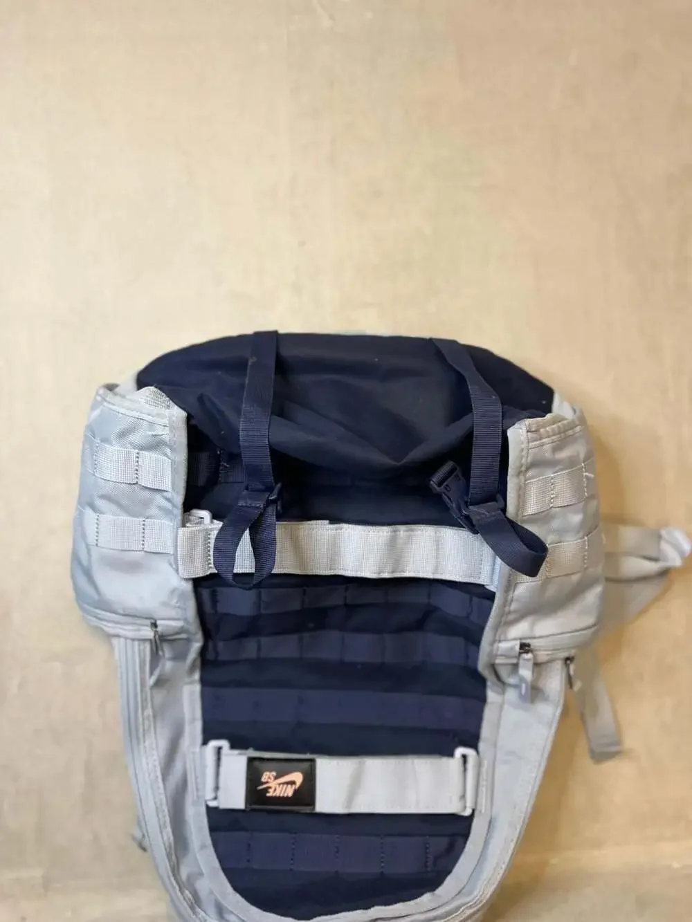 Nike SB RPM Skate Backpack Lt Armory Blue Midnight Navy Magic Ember